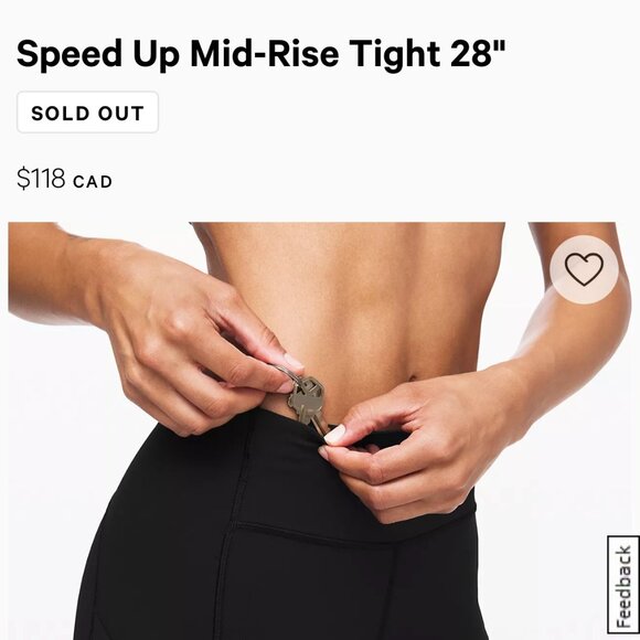 Lululemon Speed Up Mid-Rise Leggings - Picture 11 of 14